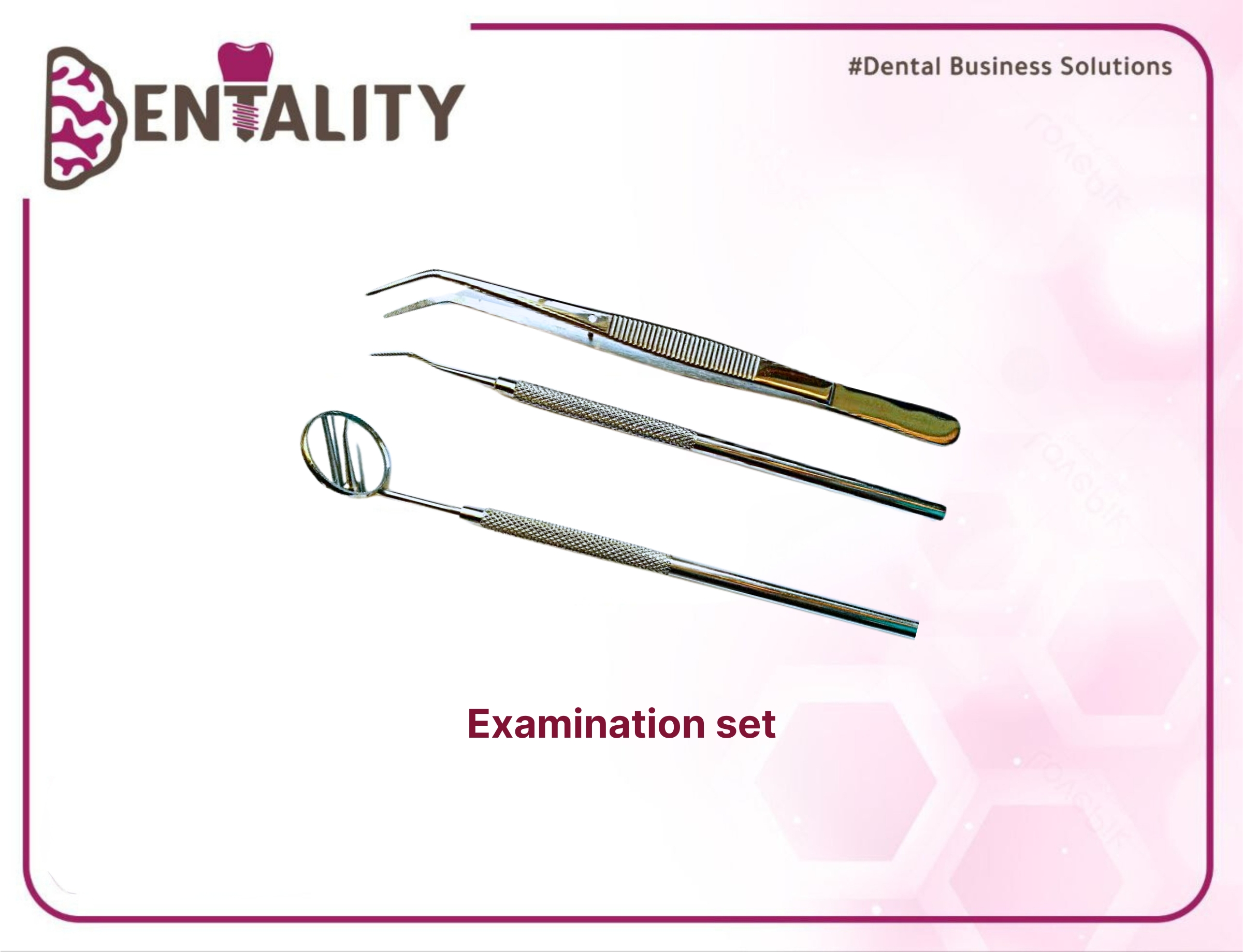 Examination set