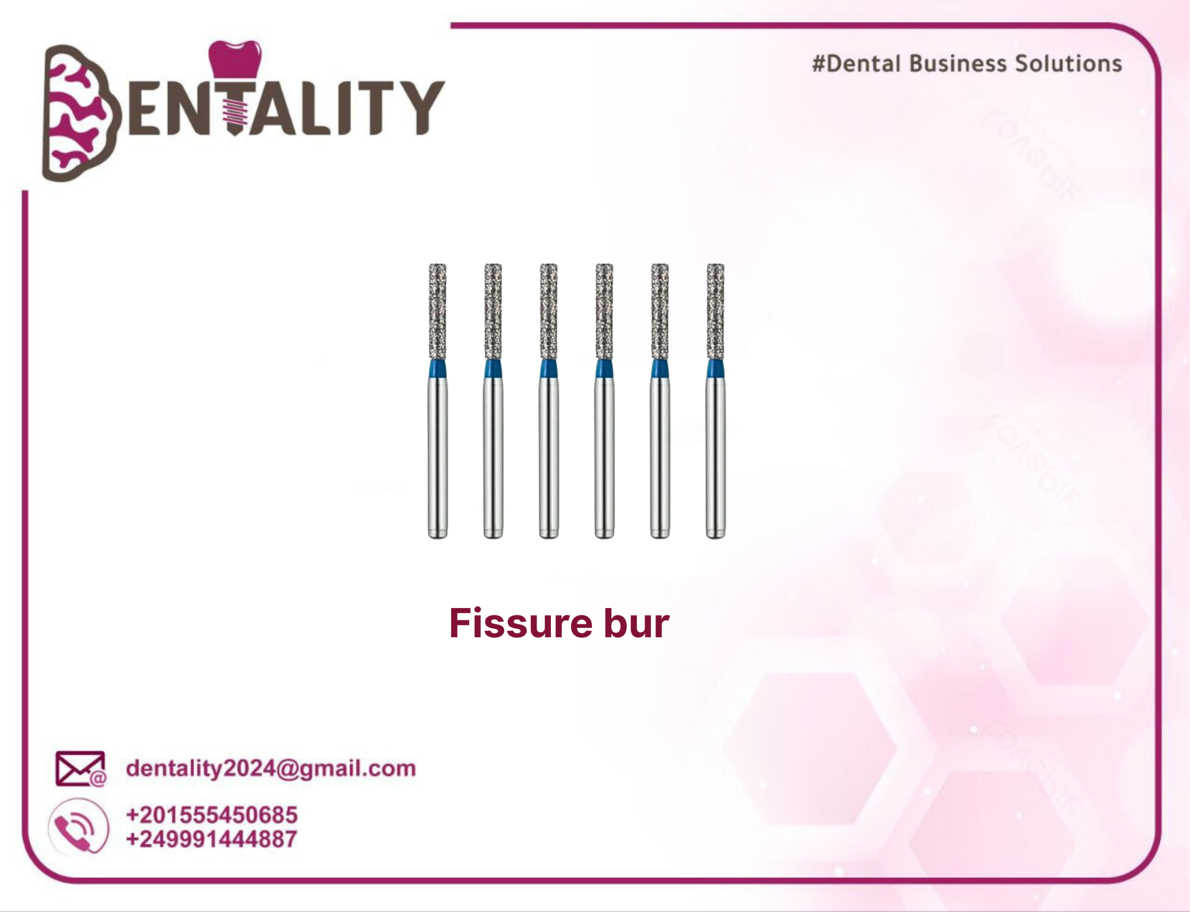 Fissure bur
