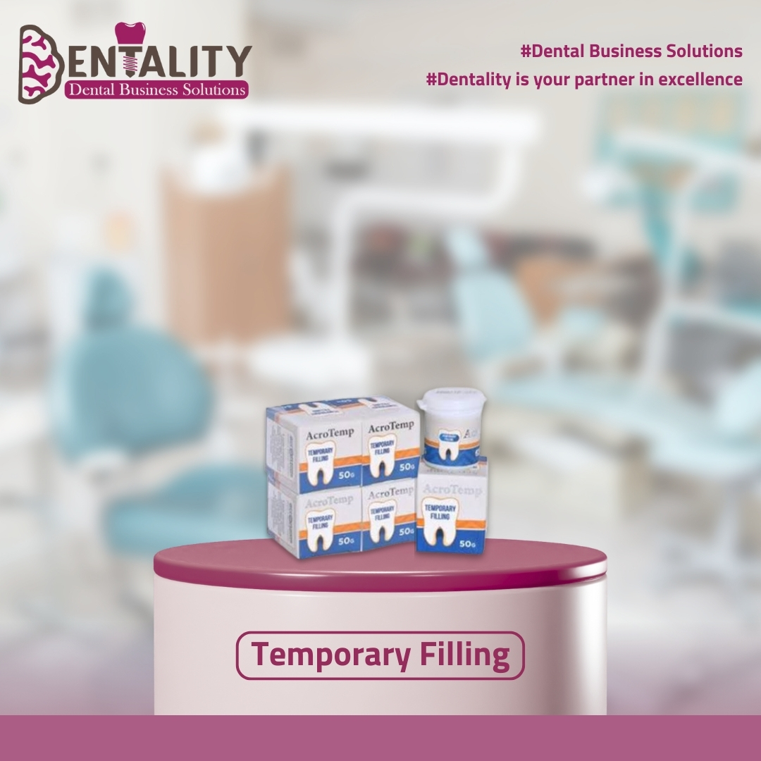 Temporary filling