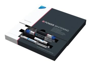 Power whitening chemical bleaching