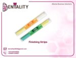 Composite finishing strips