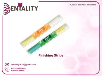 Composite finishing strips