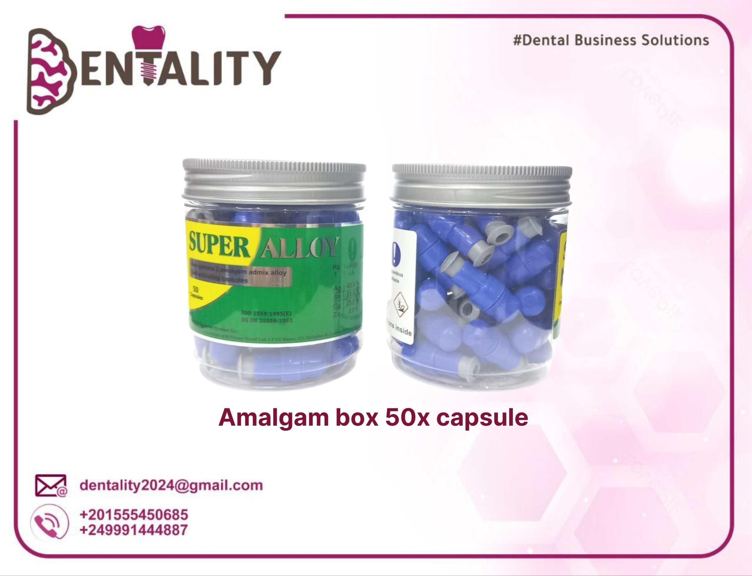 Amalgam Capsule box