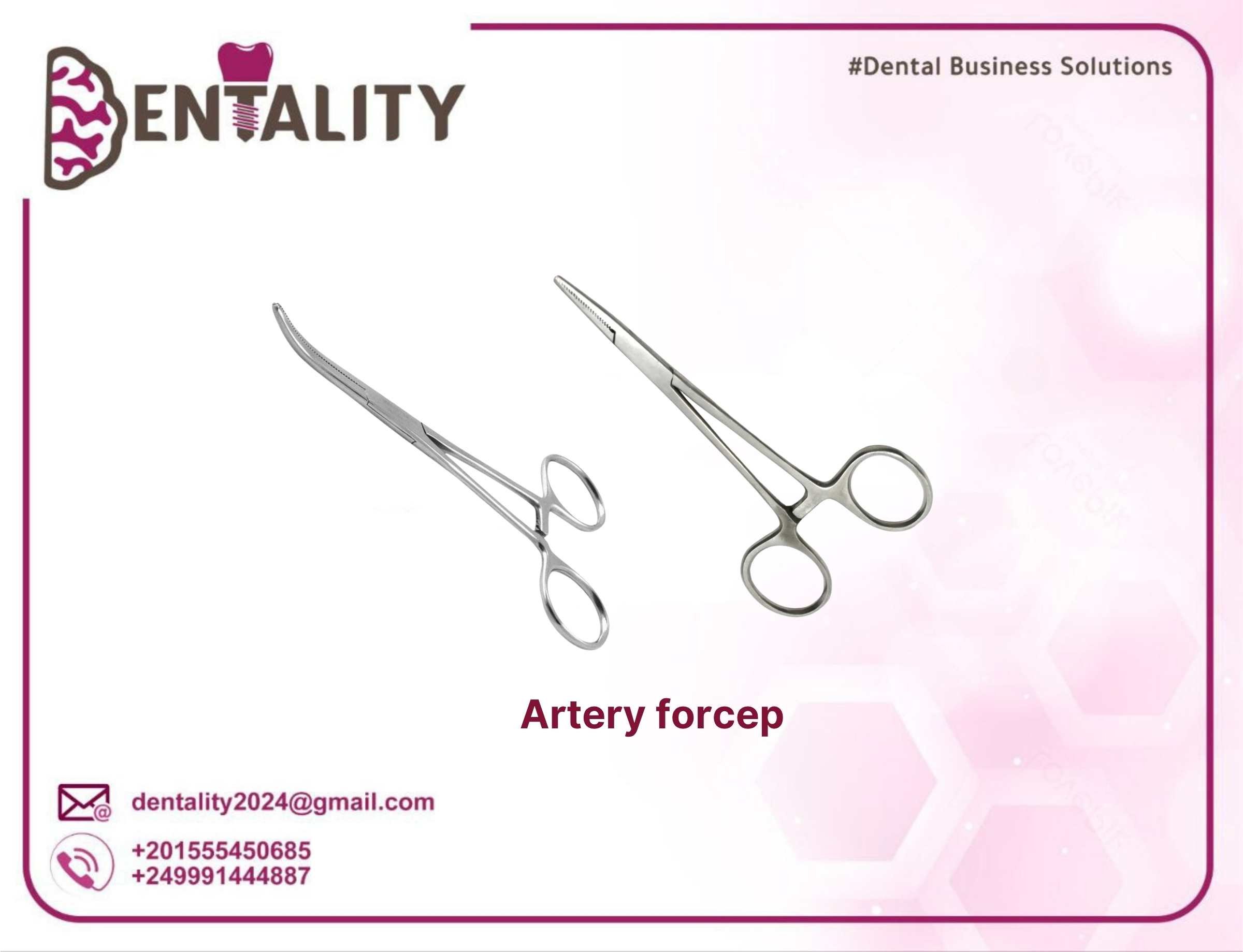 Artery forcep