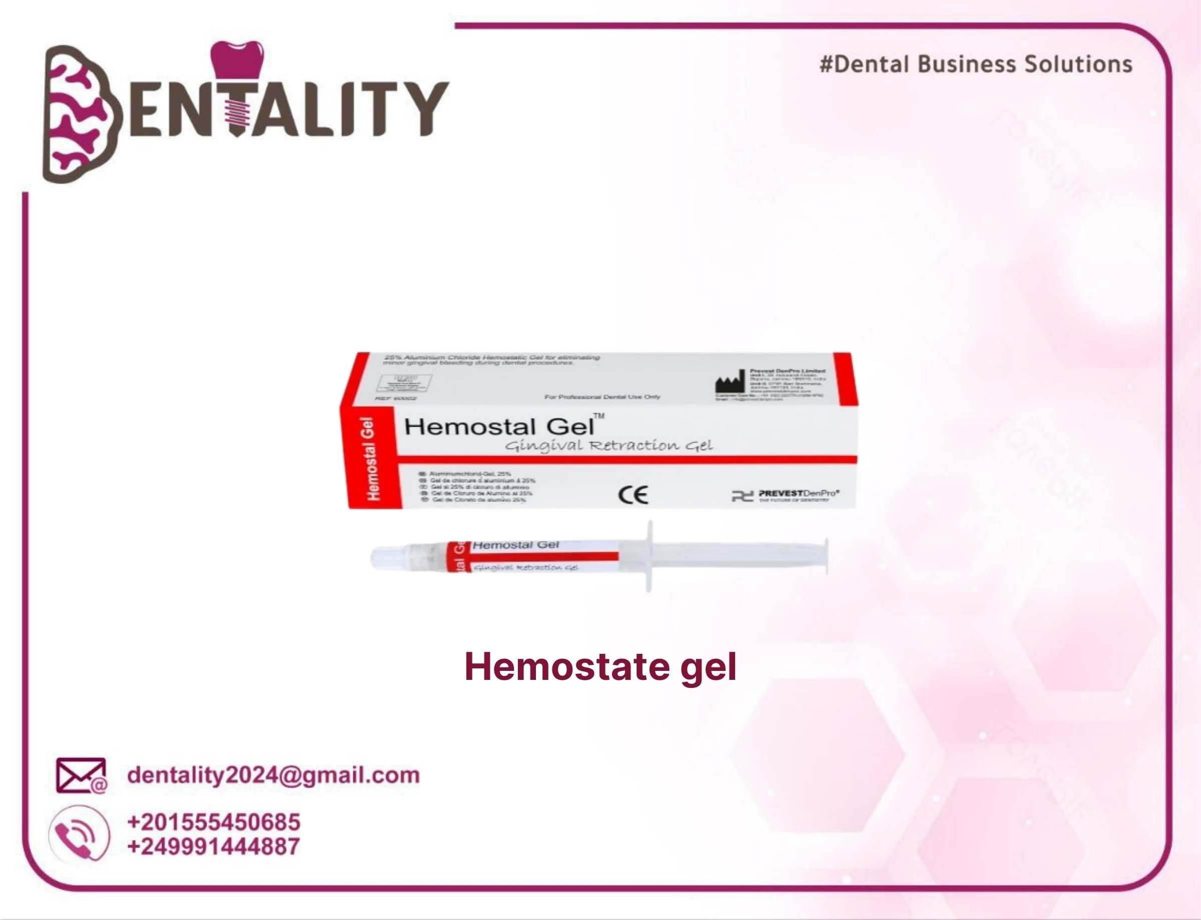 Hemostate gel